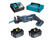 Аккум. сабельная пила LXT DJR185RFE , 18 В, 2 акк., 3.0 А/ч Makita DJR185RFE