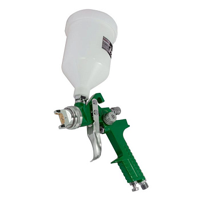 Краскораспылитель с верхним пластиковым бачком, 600 мл, 1.4 мм, 2.0-3.5Bar, 240-300л/мин RockForce RF-H-827-2V