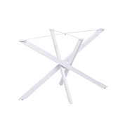 Подстолье WARG h716 под прямоугольную столешницу, белый муар AKS 123765