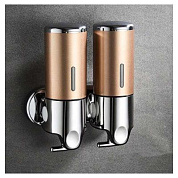 Дозатор жидкого мыла, пластик/нержавеющая сталь, золото/сатин GERHANS K50402G