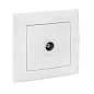 Валенсия розетка телевизионная 1-местная проходная 14дБ-240МГц белая EKF PROxima EWA00-127-10