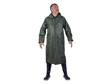 Плащ-дождевик ПВХ "Тайфун" р. 60-62 рост 170-176 зеленый зеленый WATERWAY