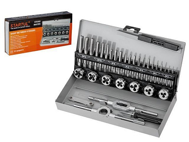 Набор метрических метчиков и плашек 32 пр. Startul Master ST9302