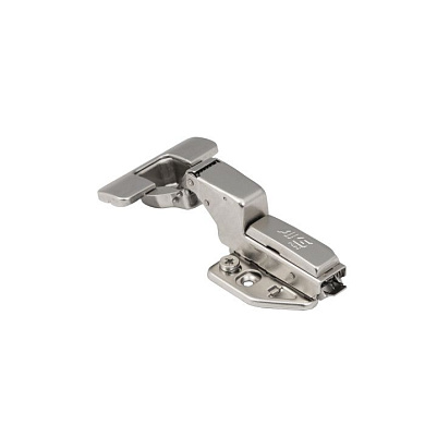 Петля внутренняя с доводчиком 48мм h3 clip-on 3D (еврошурупы, заглушки) AKS PLUS 94577