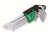 Набор ключей длинных Torx T10-Т50 9 шт. Toptul GAAL0914