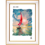 Фоторамка "П6-600 Zebra", белый