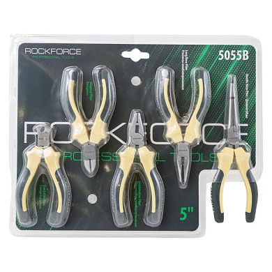 Набор шарнирно-губцевого инструмента RockForce RF-5055B