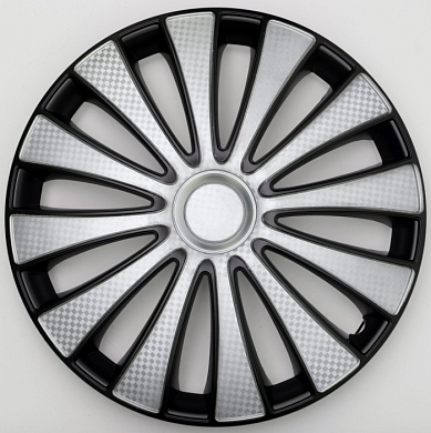 Колпак декоративный автомобильный GMK Super Silver 13" (4 шт) Star S13023