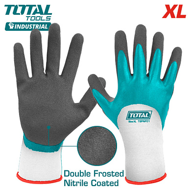 Перчатки нитриловые XL TOTAL TSPNF01