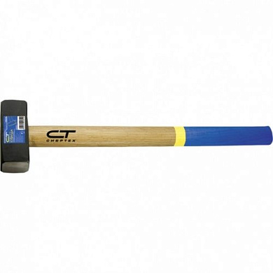 Кувалда 4 кг, кованая головка, деревянная рукоятка Сибртех 10931