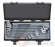 Набор накидных ключей отогнутых на 75 гр. 1/4''-1''. 8 пр. Force 5081S