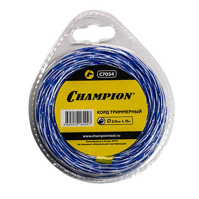 Корд для триммера, 2,0 мм* 15м (витой квадрат), Sky-cutter CHAMPION C7054