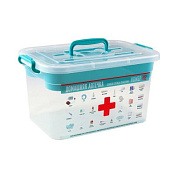 Контейнер для аптечки 6,5 л. с вкладышем «Домашний доктор» Полимербыт 4380903