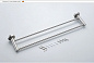 Полотенцедержатель, нержавеющая сталь SUS 304, сатин Ledeme L71709