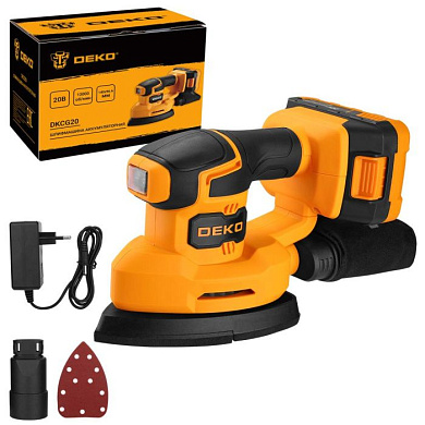 Дельташлифовальная машина аккумуляторная DKCG20 DEKO 063-4023