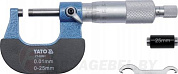 Микрометр 25-50 мм Yato YT-72301
