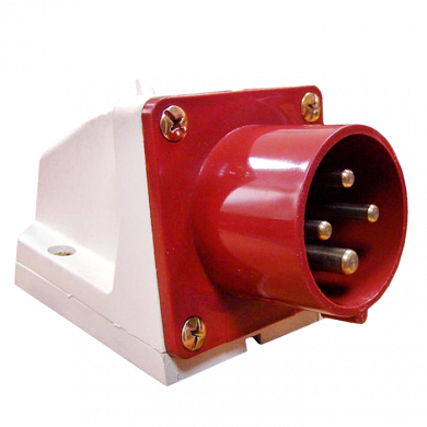 Вилка стационарная 514 3Р+РЕ 16А 380В IP44 EKF PROxima ps-514-16-380