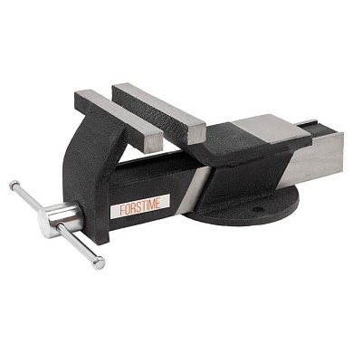 Тиски стальные с наковальней 4''-100 мм FORSTIME FT-6540704