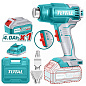 Фен строительный, термовоздуходувка аккумуляторный TOTAL TBLI20025