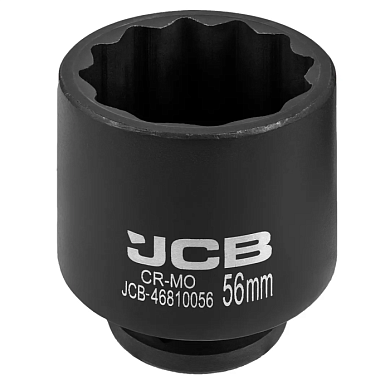 Головка ударная глубокая 56 мм 12-гр 3/4'' JCB JCB-46810056