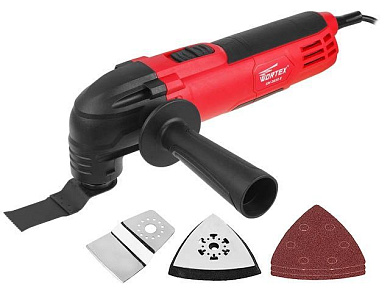 Многофункциональный инструмент, реноватор SM 2830 E с набором оснастки Wortex SM2830E002018