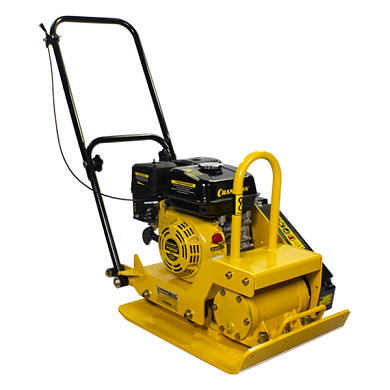 Виброплита с бензиновым двигателем, 56х42 см, 4200 об/мин, 13,5 кН, 4,8 кВт CHAMPION PC8742F