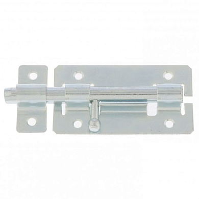 Задвижка дверная ЗД-01, цинк, (Металлист) Россия 91506