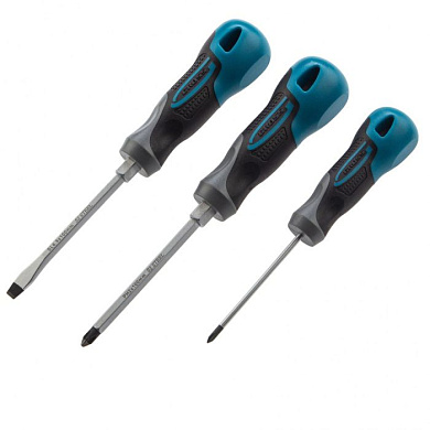 Набор отверток комбинированный 3 шт., S2, Gross 12167