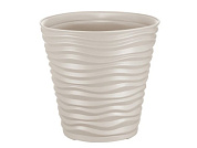 Кашпо ДЮНА D460 мм 50л, кремовый IDEA М3403