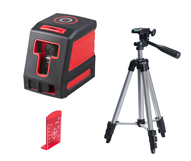 Уровень лазерный Crystal 10R VH Set с набором аксессуаров Fubag 31623