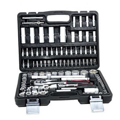 Набор инструментов MaxPiler, 108 пр. 1/4''&1/2'', CrV PIT MXT-108-SET