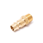Пневматический быстроразъем "папа"-наруж. резьба 1/2", латунный Partner PA-BSE2-4PM