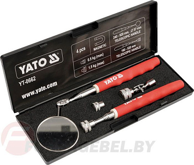 Набор проверочный (зеркало с держателем) Yato YT-0662