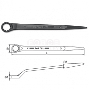 Ключ ударно-силовой накидной Toptul серия AAAS