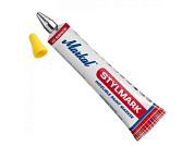 Маркер промышл. перманентный с шариковым наконечником STYLMARK ЖЕЛТЫЙ Толщина линии 3 мм MARKAL 96653