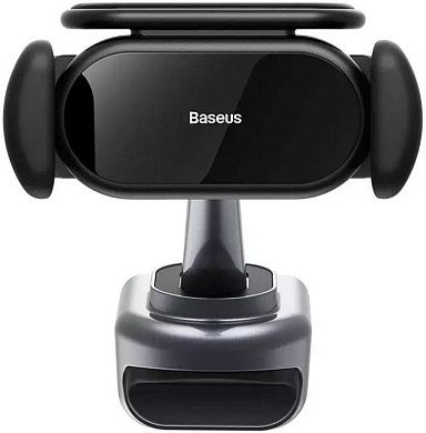 Автомобильный держатель Baseus T-Space для Tesla Black (C40351300111-00)