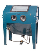 Пескоструйная камера с электродвигателем для очистки воздуха 220B (объем-420л,340л/мин, 3.4-8.5атм) Forsage F-SBC420