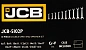 Набор ключей рожковых 10 пр. 6х7-24х27 мм JCB JCB-5102P