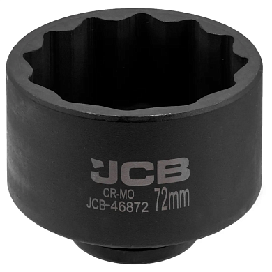 Головка ударная 3/4'' 72 мм 12-гр JCB JCB-46872