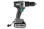 Аккум. дрель TCD18HD 18В 2x4/2Ач LiION 13мм 0-400/0-1500об/мин 70Нм 1ч кейс Tesla 840374