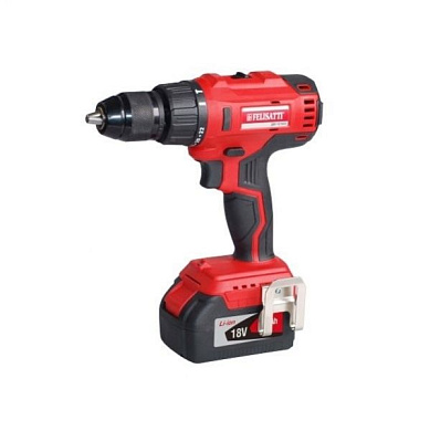 Дрель-шуруповерт аккумуляторная,18В., 450/1700 об/мин.,0-5200/0-18200 уд./мин.,без аккум. и ЗУ Felisatti ДАУ-13/18Л3 (без ЗУ и АКБ) Felisatti