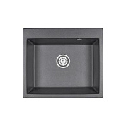 Мойка кварцевая, прямоугольная, GR-6001, 600*520мм, графит, Granula 106492