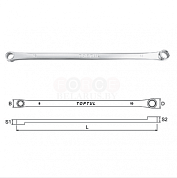 Накидной прямой супердлинный усиленный ключ Toptul серия AAAP