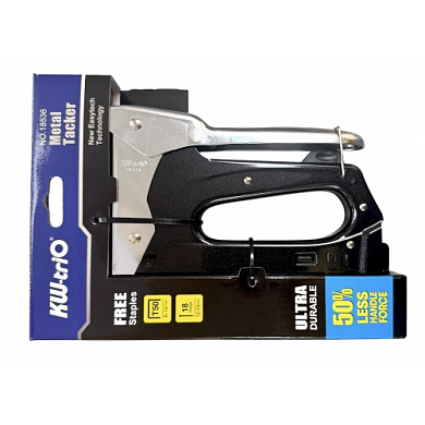 Степлер 6-14 мм (тип 140/ G/ 11/ T50) 2 в 1, усилие 15 lbs "KW-triO" Тайвань KW-triO 18536