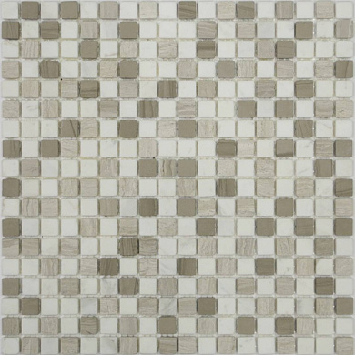 Мозаика MONTE MIX 3, 15х15 мм, MosaicStory MS-502