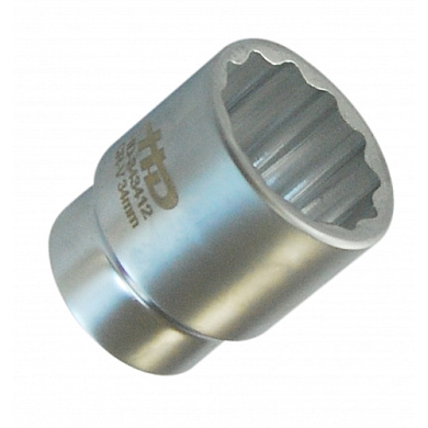 Головка торцевая 3/4" 12-гр 34 мм L53 мм CrV H-D HD-343412
