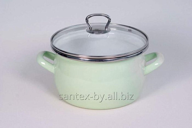 Кастрюля 4,0л (сфера) "Слм" Сантэкс 1-2440111(Бл)"Слм"