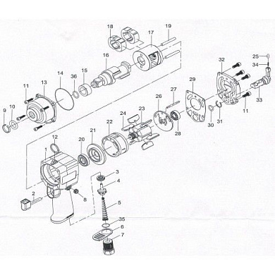 Уплотнительное кольцо для IW-4410 Prowin 4410-No.30