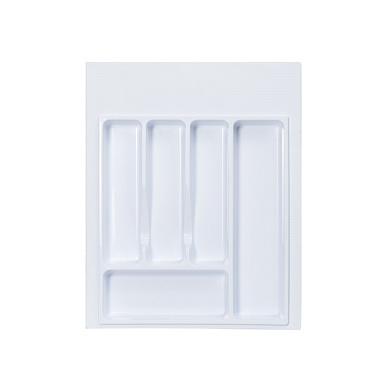 Лоток для столовых приборов 450 TR-01 (390*495*45), белый GRIDLI 117178