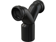 Двойное колено 90° с защитными затворами, Alcaplast M909